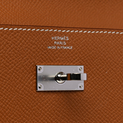 Hermes Epsom Kelly Longue Wallet Gold 8 of 8