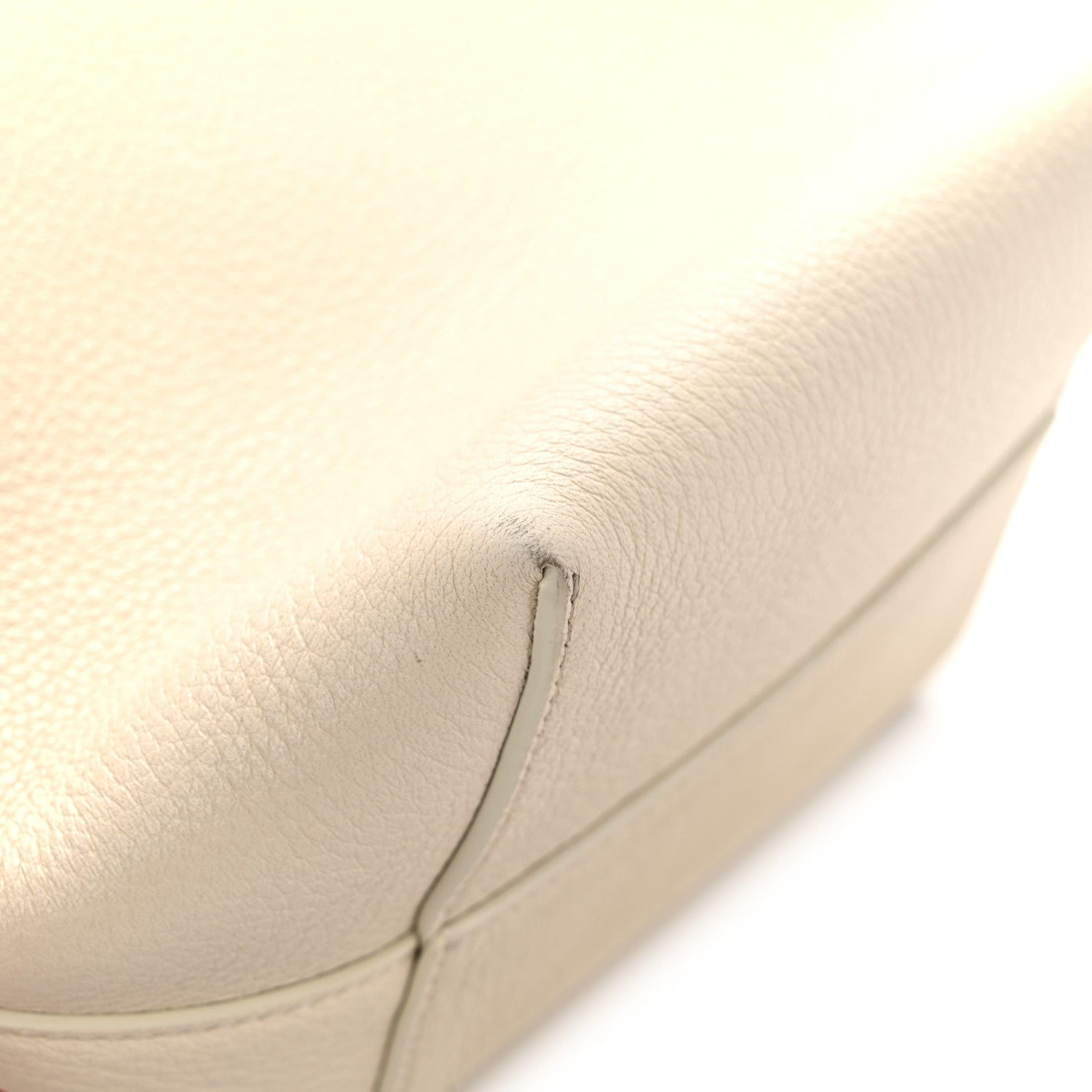 The Row Grained Calfskin Small N/S Park Tote Ivory 13 of 13