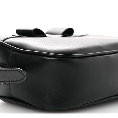 Salvatore Ferragamo Smooth Calfskin Vara Bow Camera Bag Black 9 of 11
