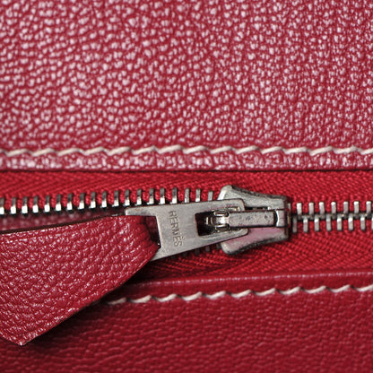 Hermes Epsom Candy Kelly Retourne 35 Rose Tyrien Rubis 10 of 38