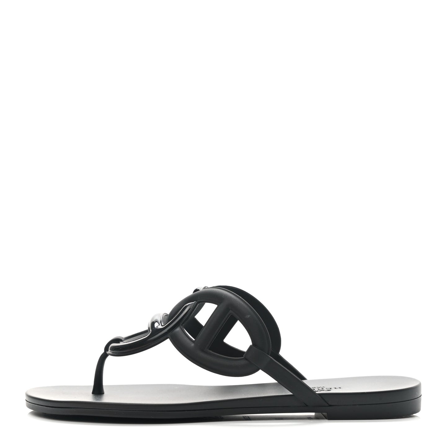 Rubber Womens Egerie Sandals 36 Black