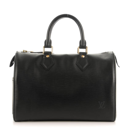Louis Vuitton Epi Speedy 25 Black 1 of 7