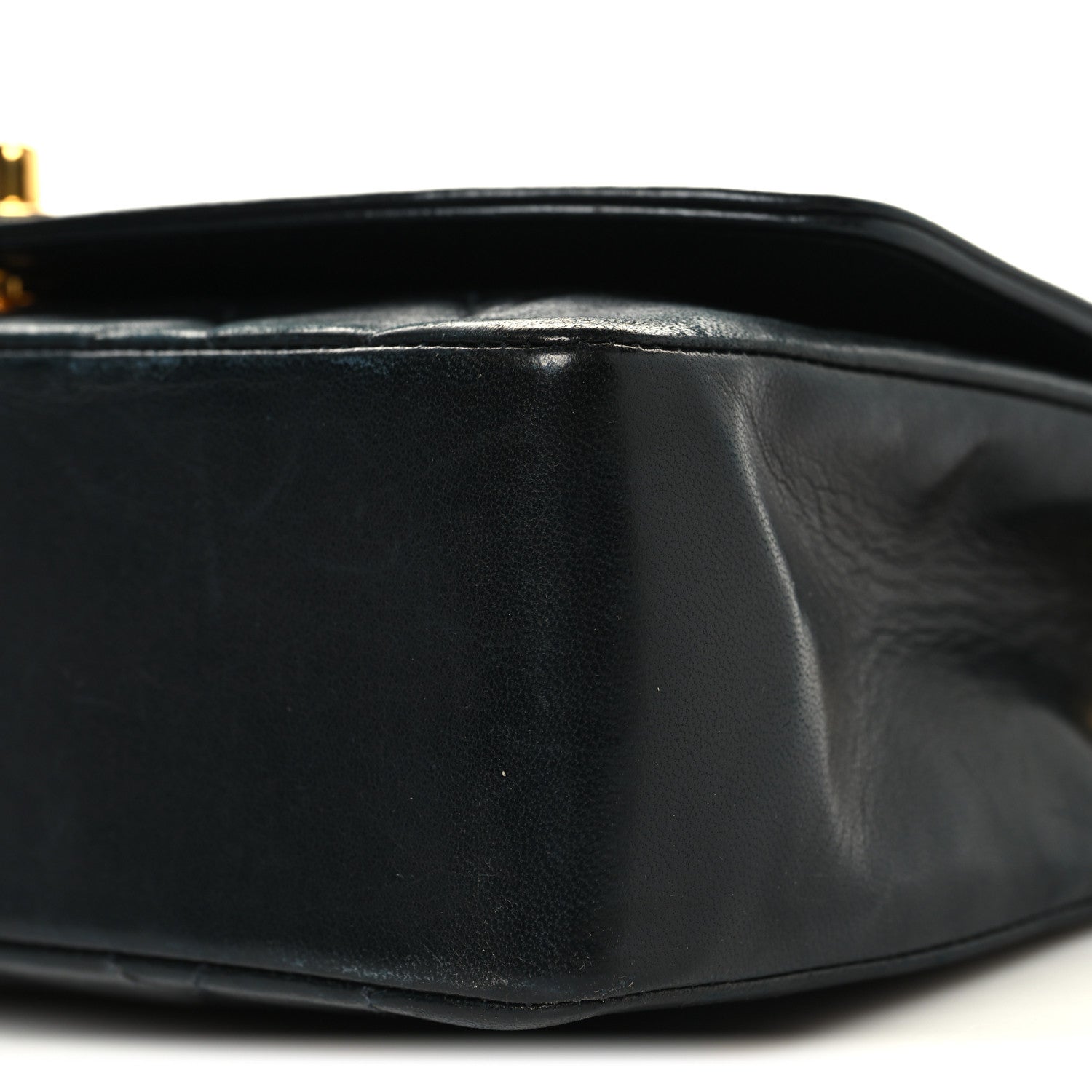 Chanel Lambskin Quilted Medium Single Flap Black 10 of 10