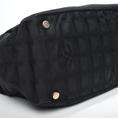 Chanel Nylon Large Travel Tote Black 5 of 12