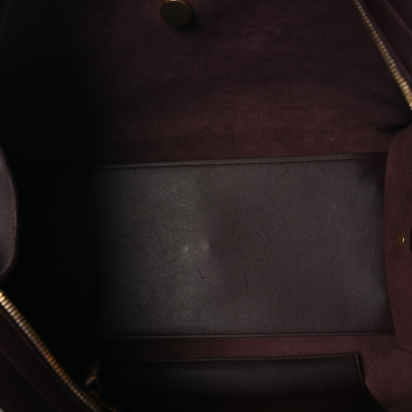 Calfskin Small Classic Y Cabas Bordeaux