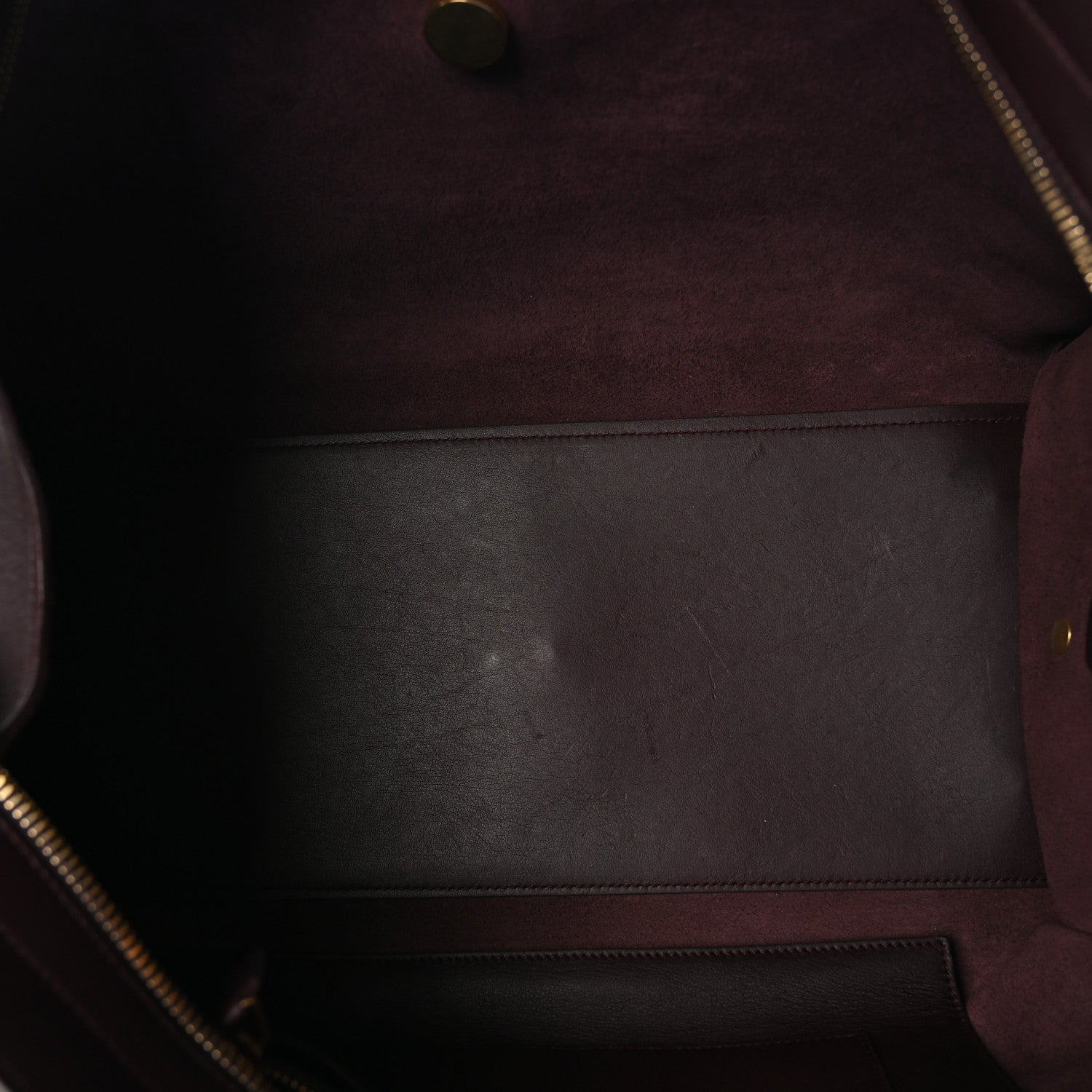 Saint Laurent Calfskin Small Classic Y Cabas Bordeaux 5 of 10