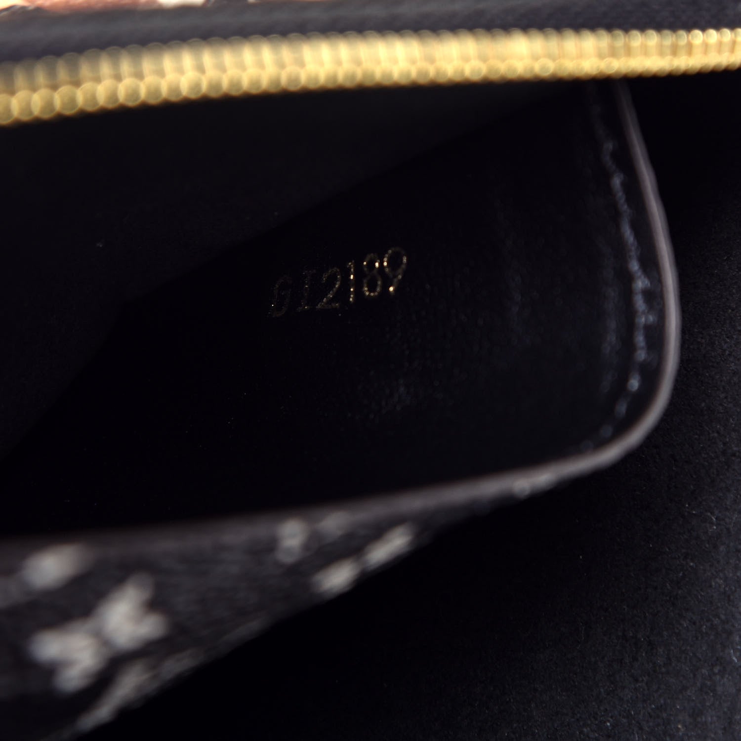 Louis Vuitton Monogram Giant Jungle Pochette Double Zip Black 7 of 9