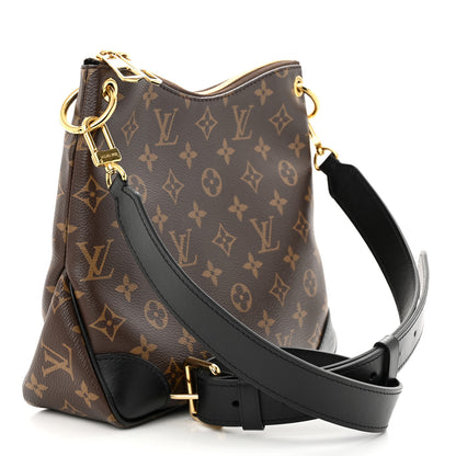 Louis Vuitton Monogram Odeon PM Black 3 of 10