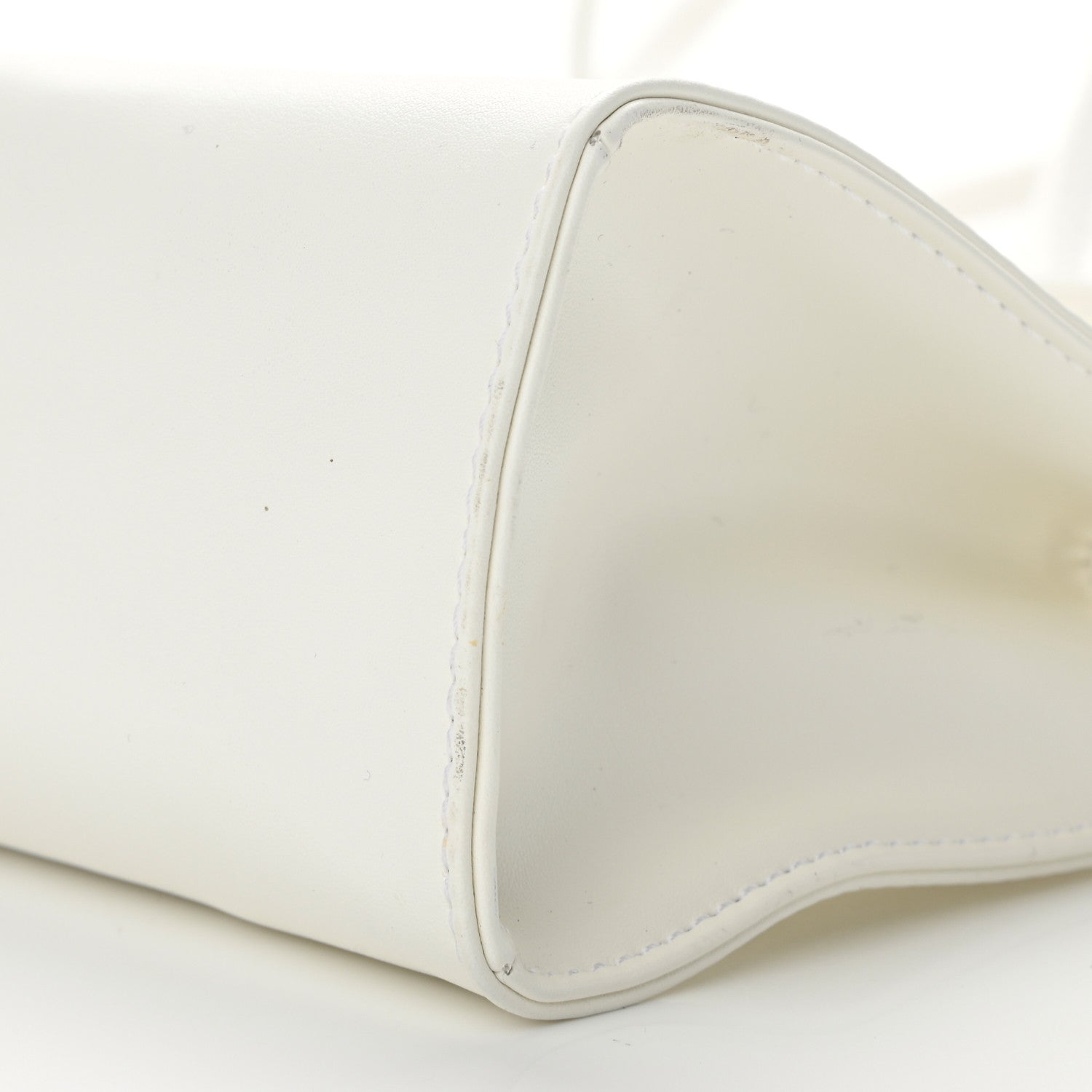Telfar Vegan Leather Small Shopping Bag White 10 of 10