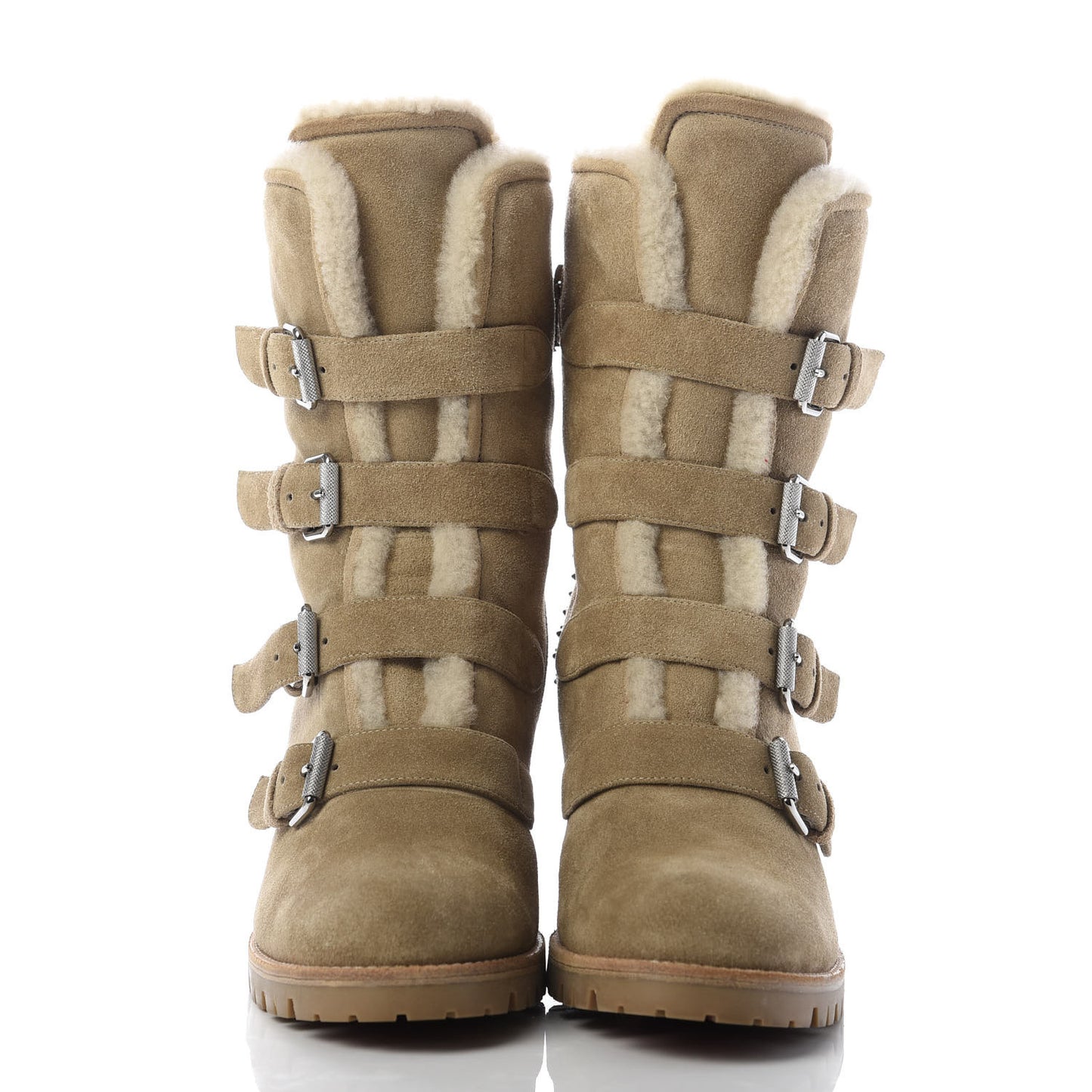 Veau Velours Shearling Emir Glorymount 70 Boots 39 Camel