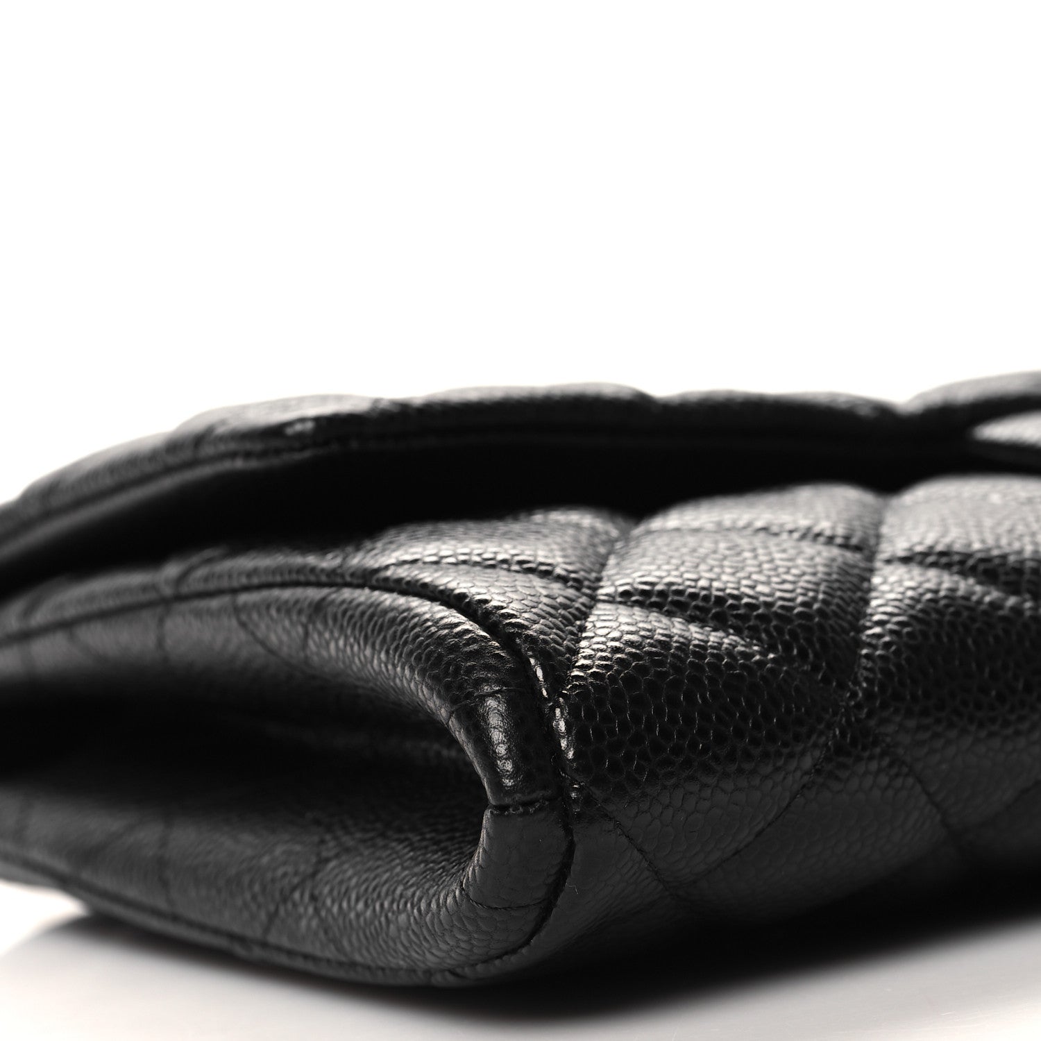Chanel Caviar Quilted Clutch With Chain Flap Black 9 of 11