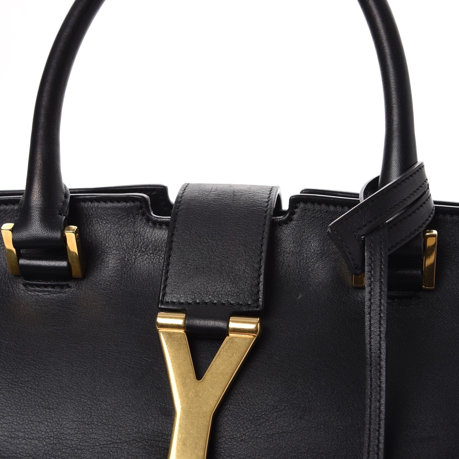 Saint Laurent Calfskin Medium Classic Y Cabas Black 8 of 14