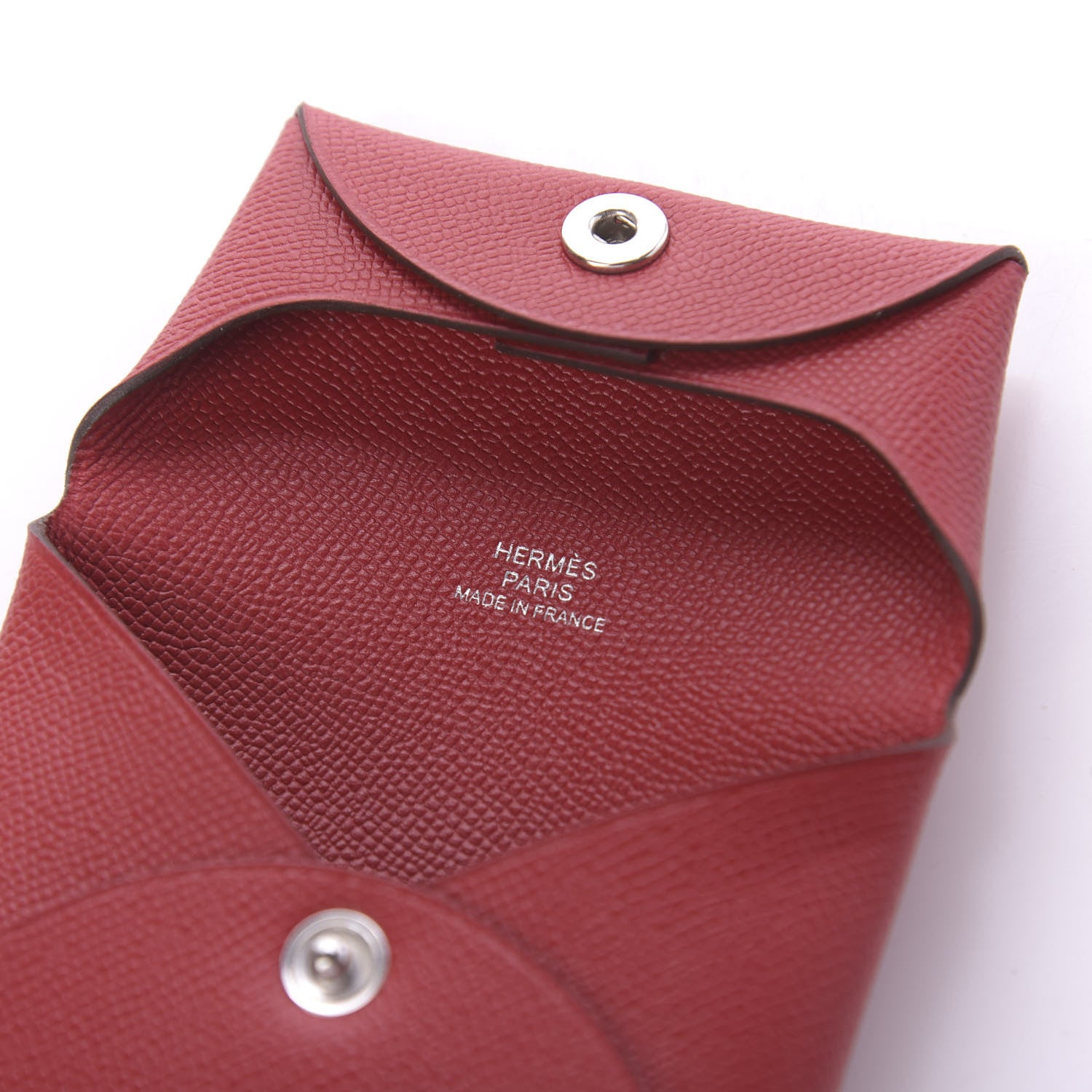 Hermes Epsom Bastia Coin Purse Rubis 5 of 8