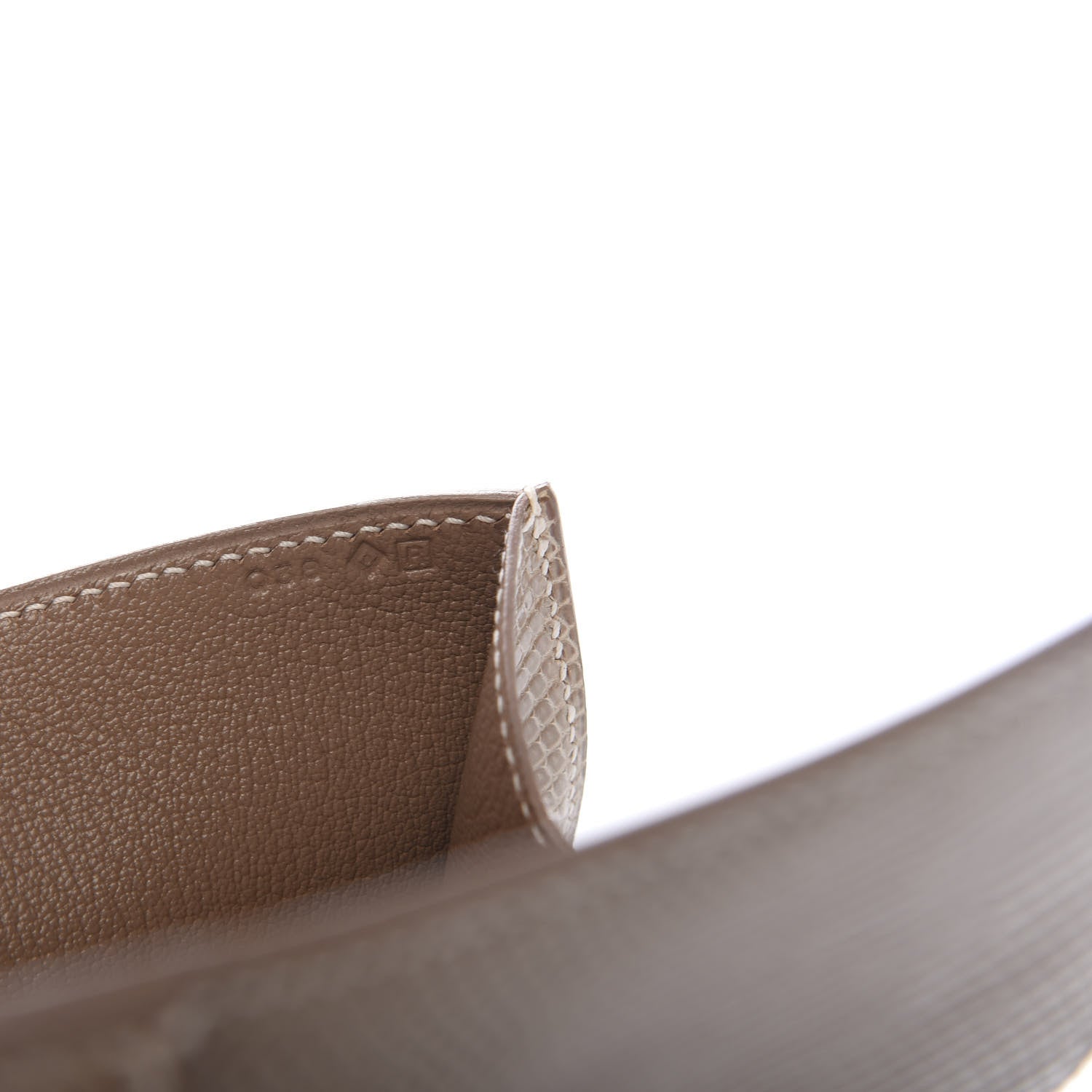 Hermes Lizard Medor Clutch 23 Ficelle 7 of 10