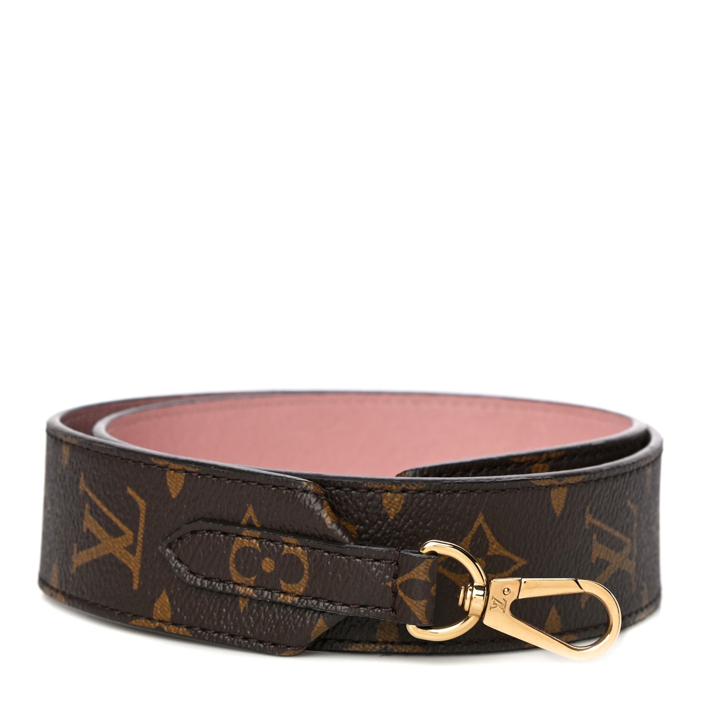 Monogram Bandouliere Shoulder Strap Rose Poudre