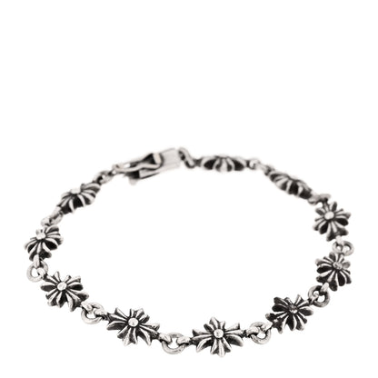Chrome Hearts Sterling Silver Tiny E CH Plus Bracelet 1 of 4