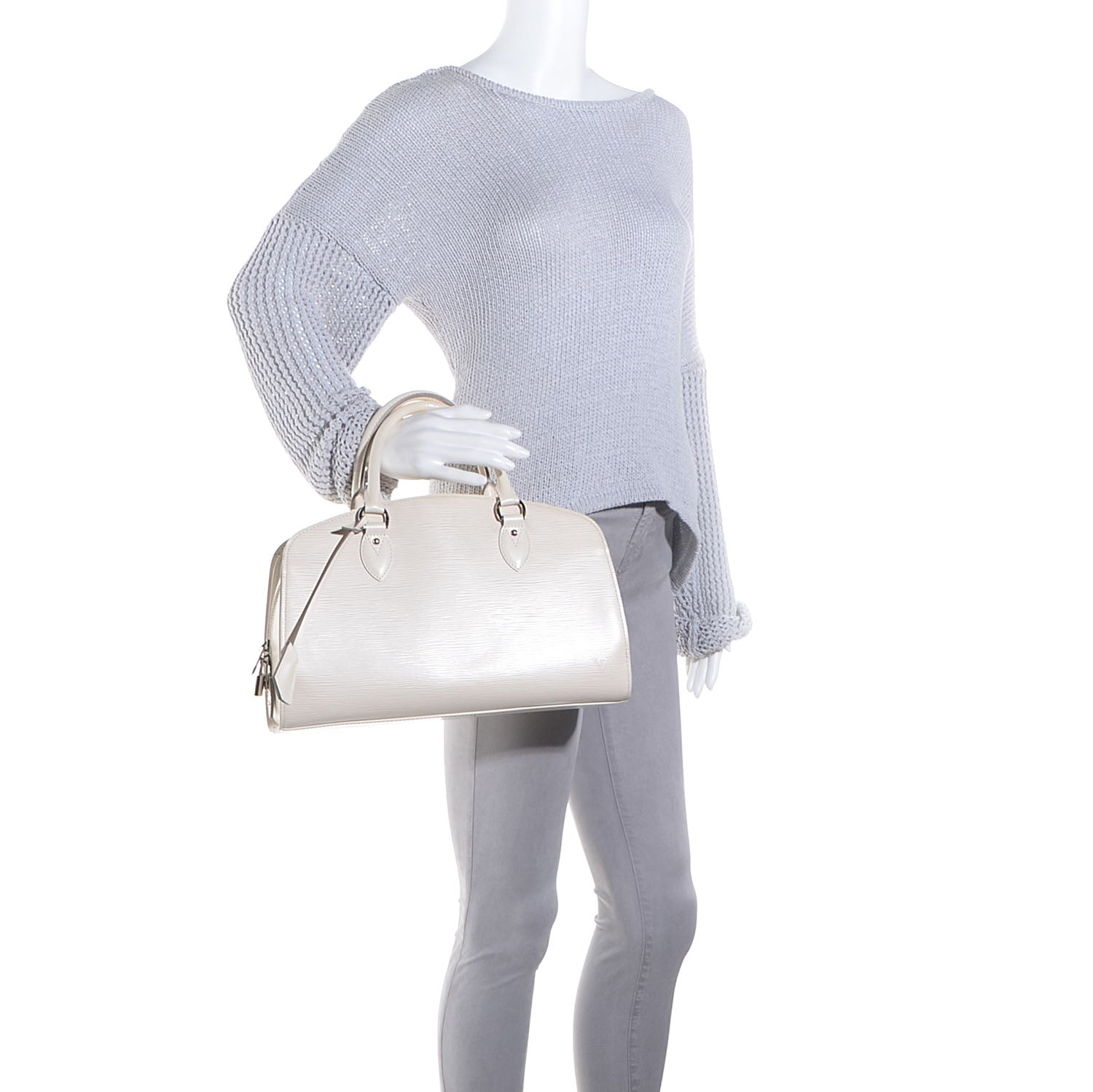 Louis Vuitton Epi Pont-Neuf PM Ivory Ivory 2 of 7