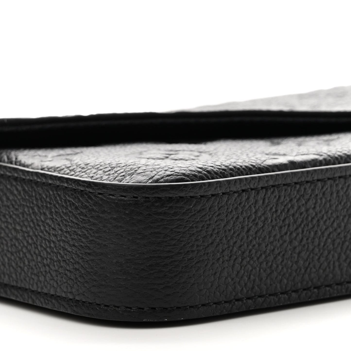 Empreinte Pochette Felicie Chain Wallet Black