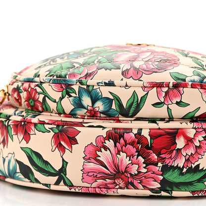 Gucci Matelasse Diagonal Brit Roses Print Mini Interlocking G Heart Shoulder Bag Multicolor 10 of 11
