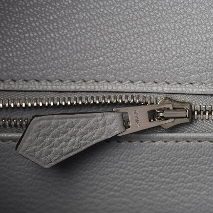 Hermes Togo Birkin 30 Bleu Glacier 19 of 38