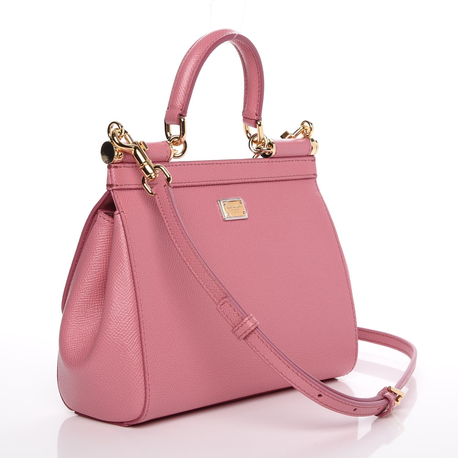 Dolce & Gabbana Dauphine Love Small Miss Sicily Satchel Pink 3 of 6