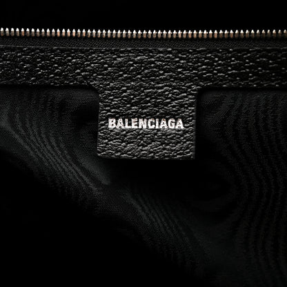 Gucci X BALENCIAGA BB Monogram Web Medium Ophidia Carry-On Duffle Bag Black 5 of 9