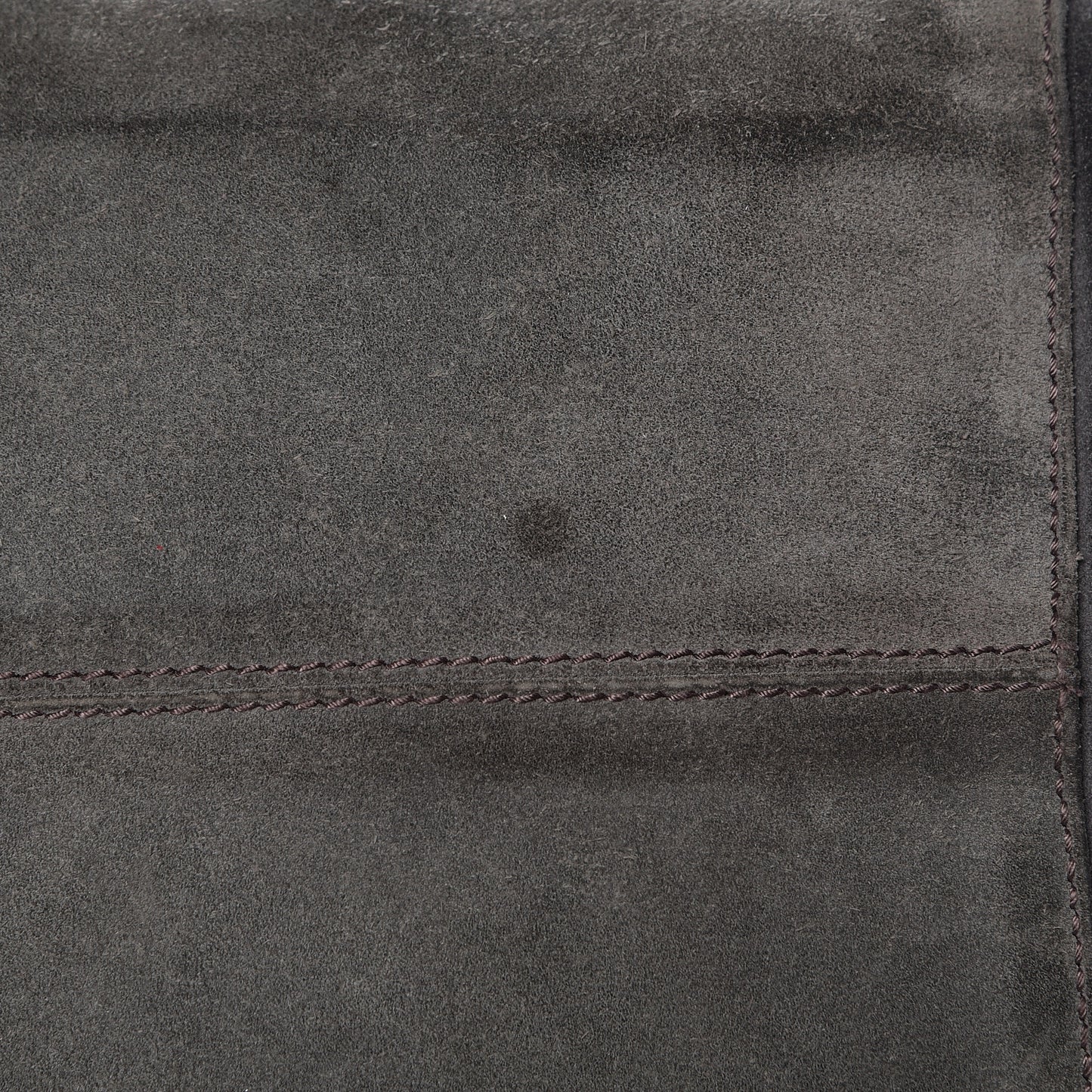 Suede Miss Pocket Satchel Grey