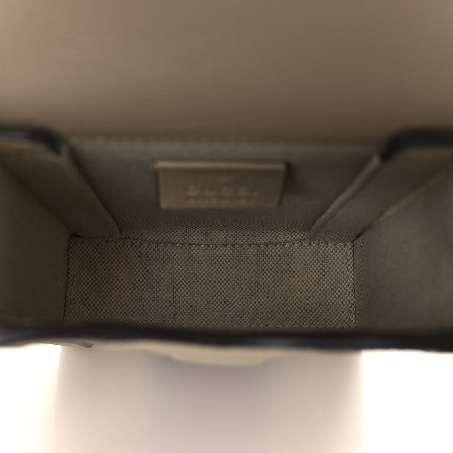 Gucci GG Supreme Monogram Textured Calfskin Web Mini Ophidia Messenger Beige Mystic White Oatmeal 4 of 9