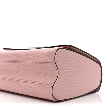 Louis Vuitton Epi Whipstitch Heart Twist Shoulder Bag MM Rose Ballerine 9 of 9