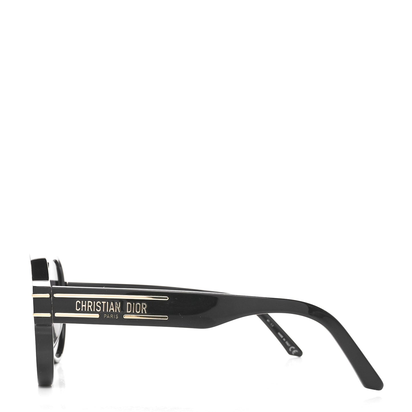 Acetate Diorsignature A1U Pilot Sunglasses Black