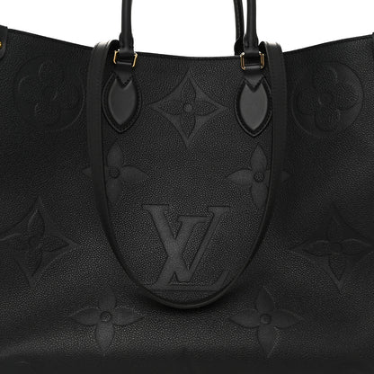Louis Vuitton Empreinte Monogram Giant Onthego GM Black 7 of 10