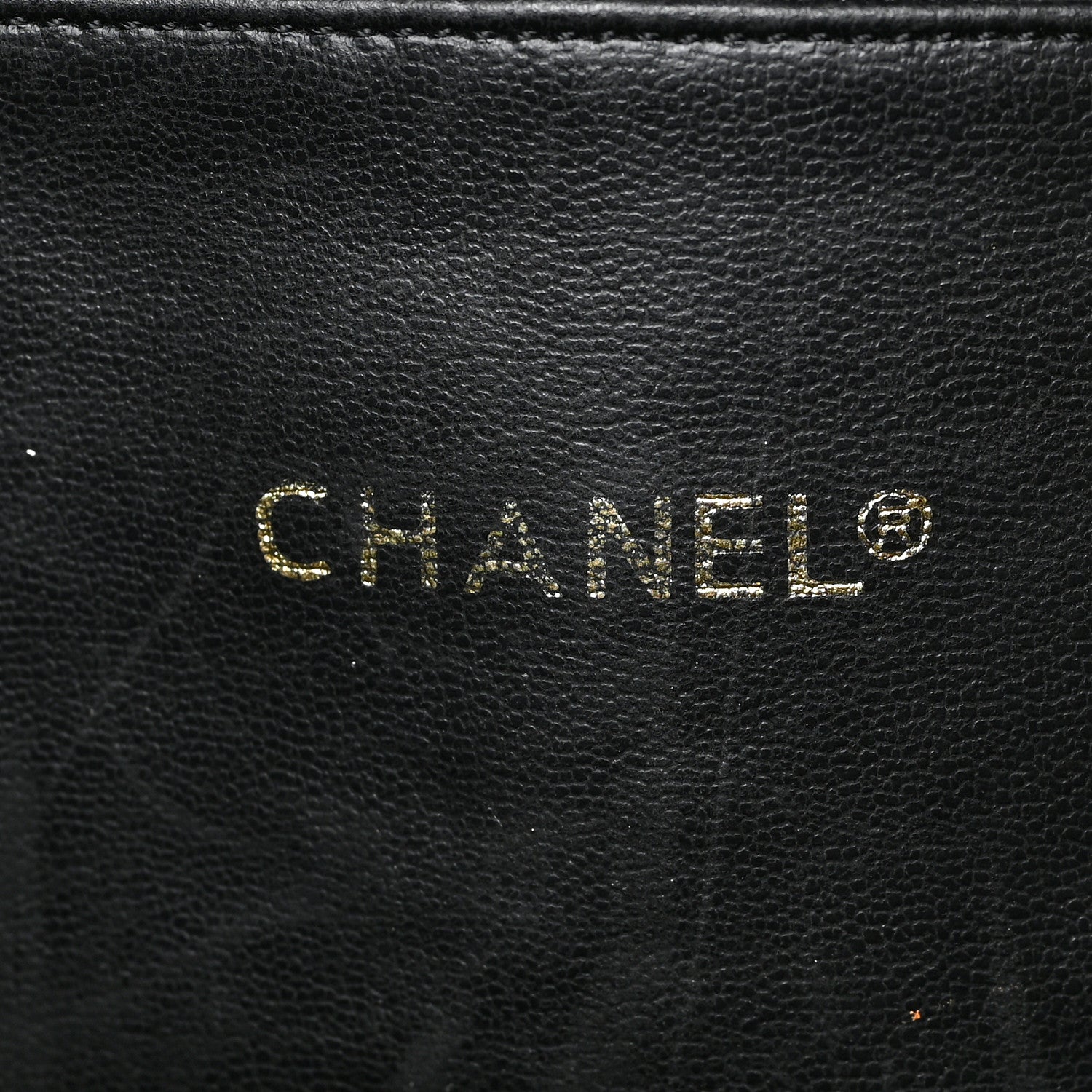 Chanel Lambskin Quilted Shopping Tote Black 6 of 8