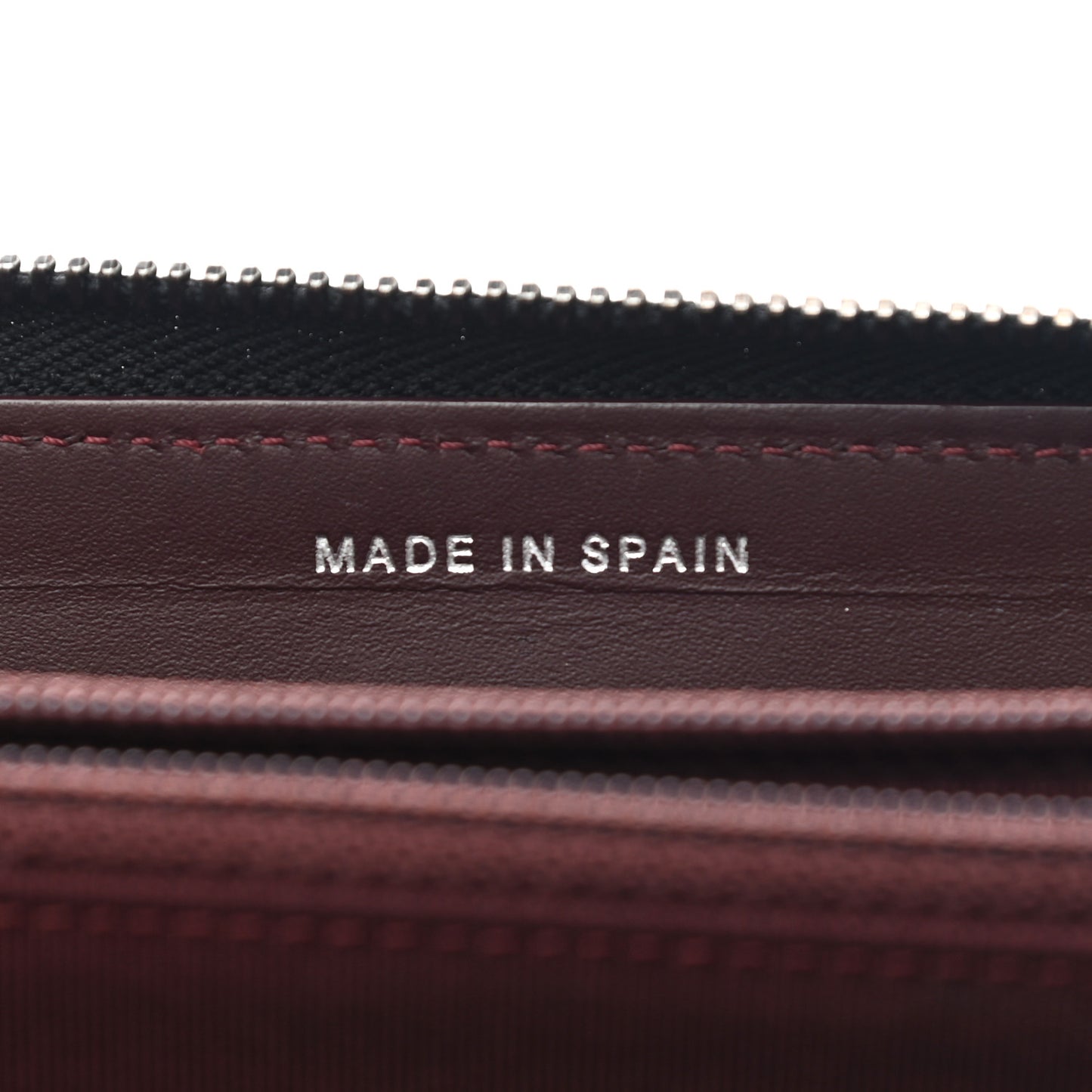 Caviar Quilted Medium Zip Around Wallet Black