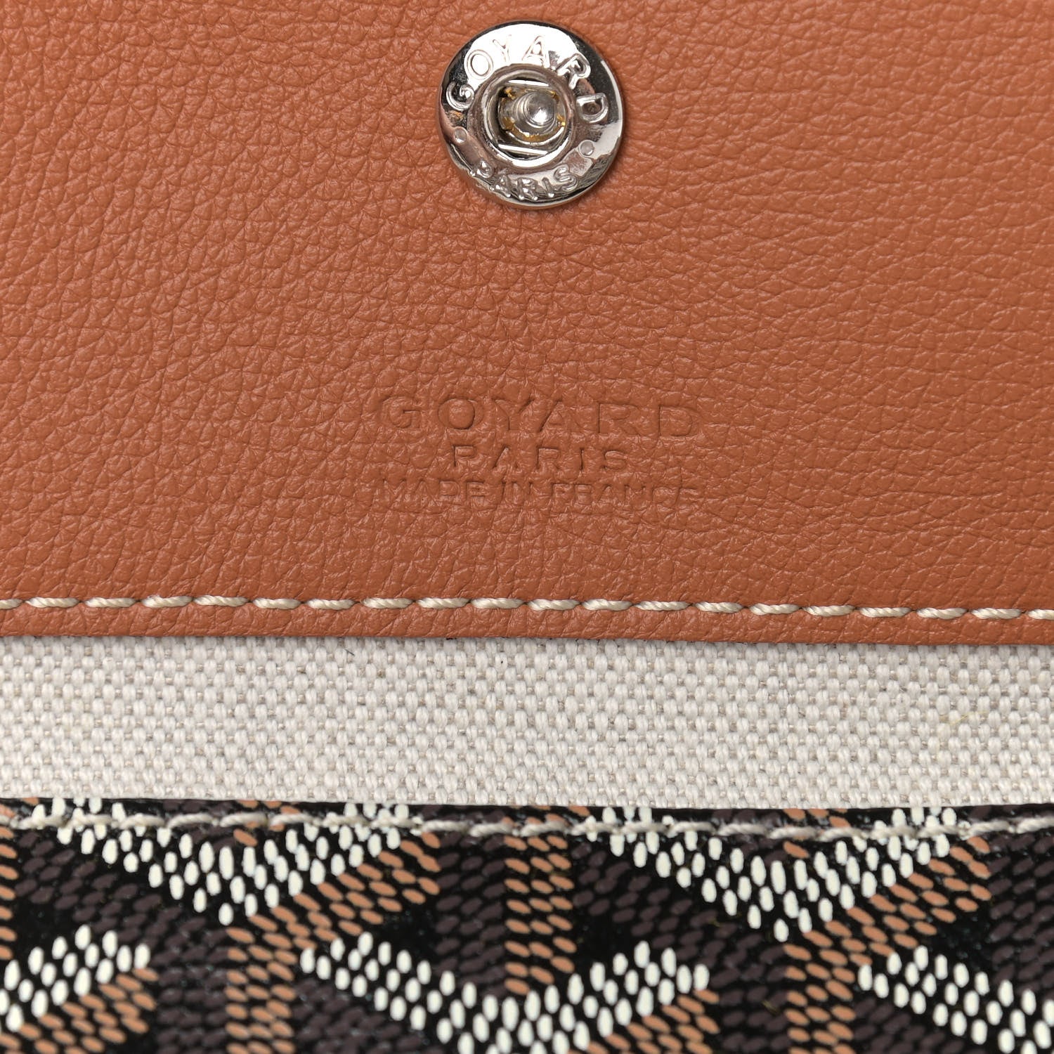 Goyard Goyardine Saint Louis PM Black Gold 6 of 9