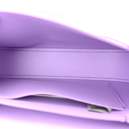 Versace Calfskin Medium Greca Goddess Shoulder Bag Lilac 5 of 10