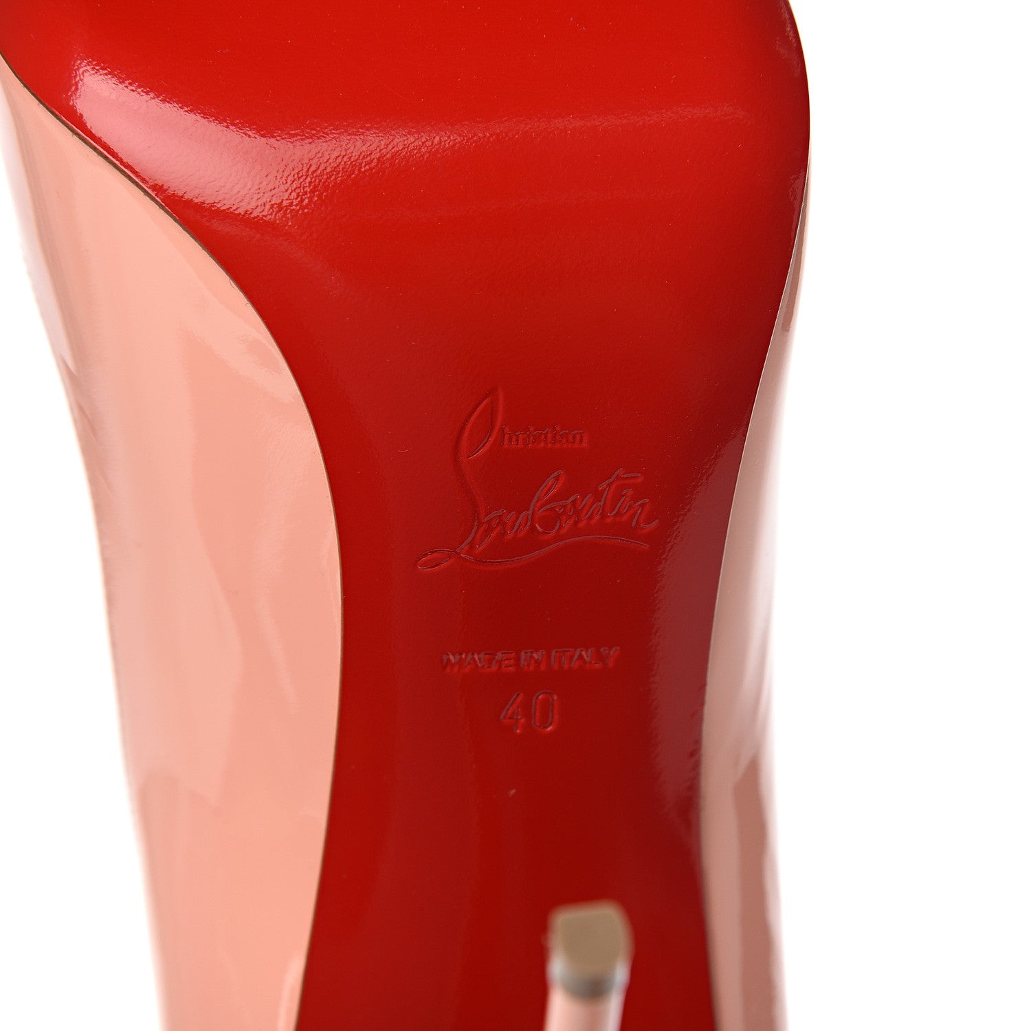 Christian Louboutin Patent Pigalle Follies 100 Pumps 40 Flamingo 6 of 8