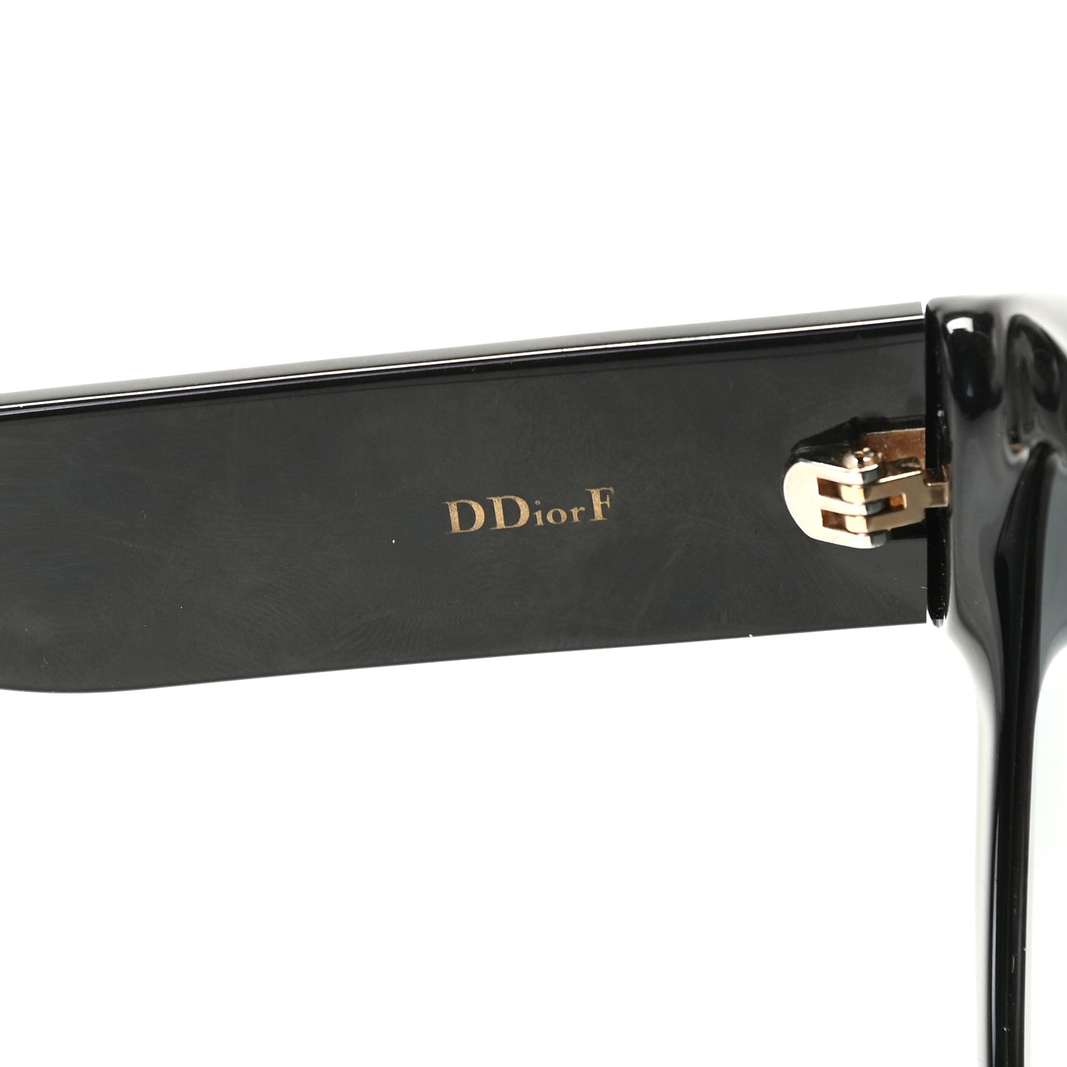 Christian Dior Acetate DDiorF Cat Eye Sunglasses Black 5 of 8
