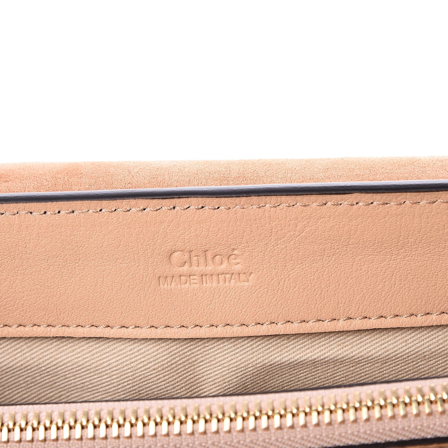 Chloe Calfskin Small Faye Day Shoulder Bag Blush Nude 6 of 7