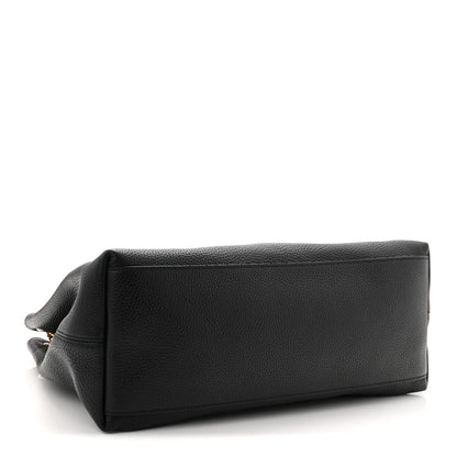 Gucci Pebbled Calfskin Medium Soho Chain Shoulder Bag Black 4 of 11
