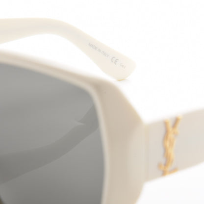 Saint Laurent SL M2 Sunglasses Ivory 7 of 8