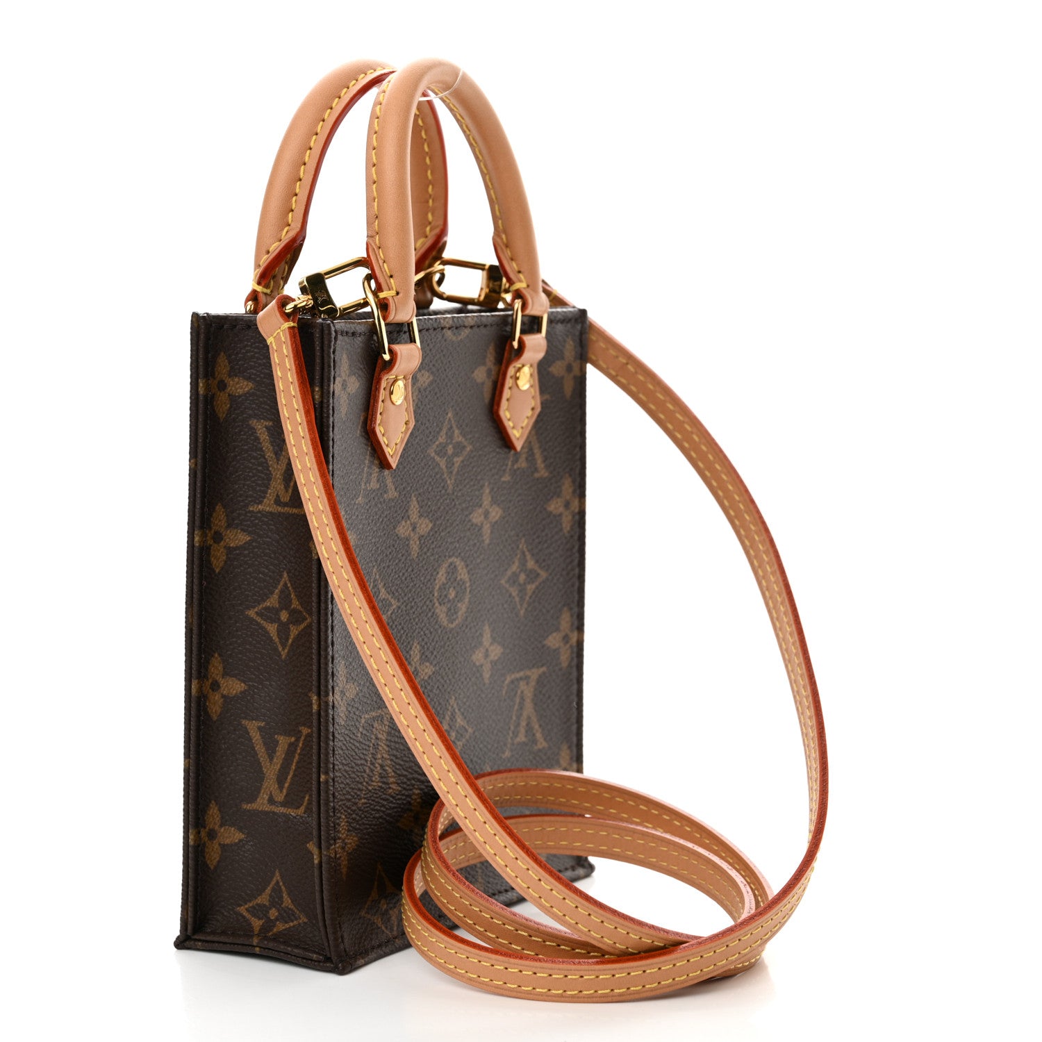 Louis Vuitton Monogram Petit Sac Plat 3 of 9
