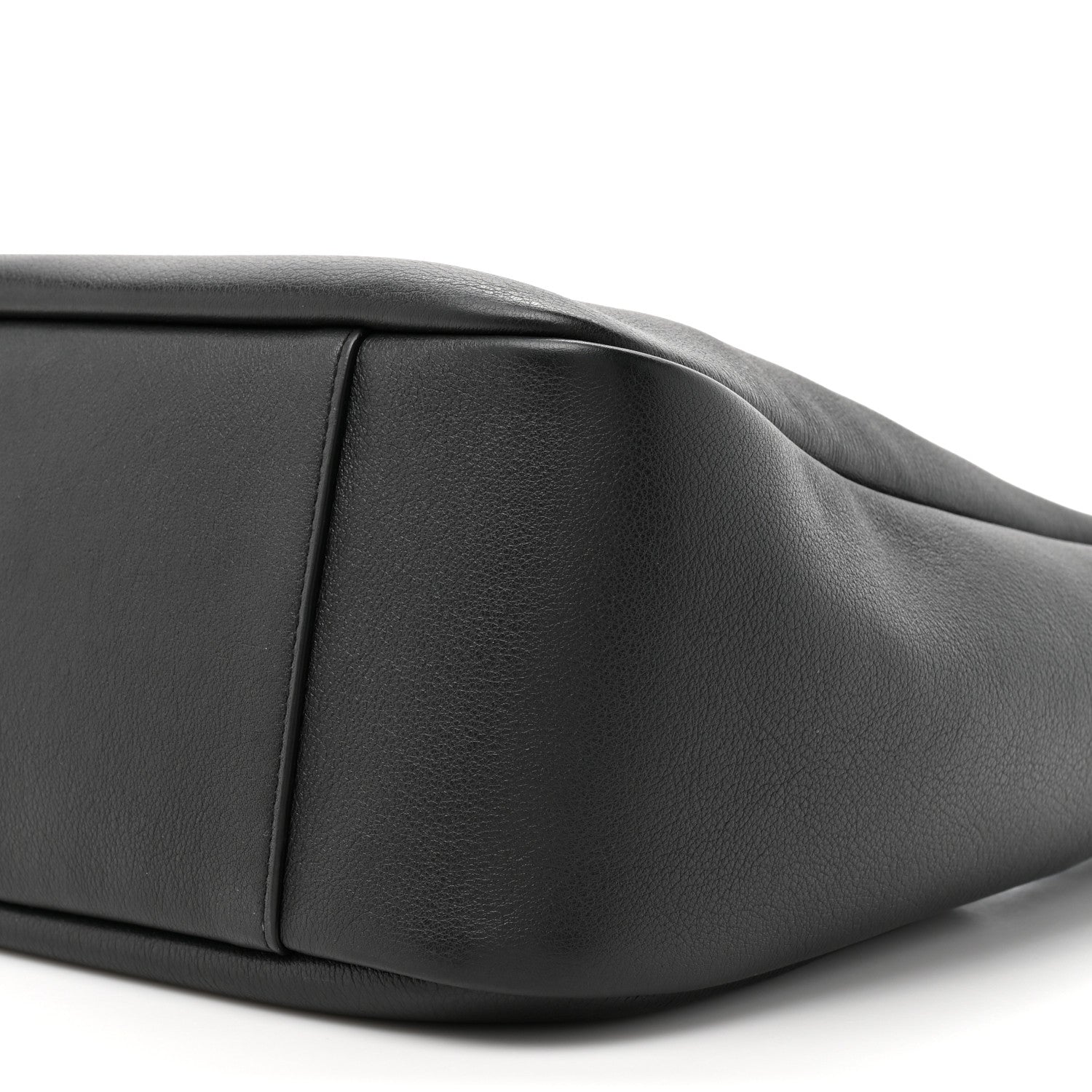 Saint Laurent Grained Calfskin Large Le 5 A 7 Soft Hobo Black 10 of 11