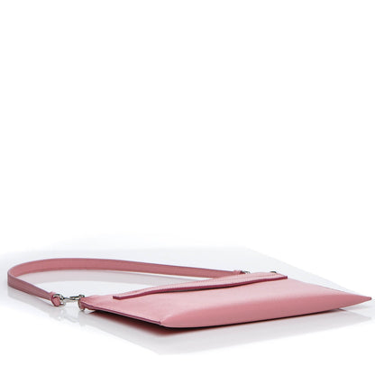 Prada Saffiano Flat Zip Wristlet Petalo 4 of 7