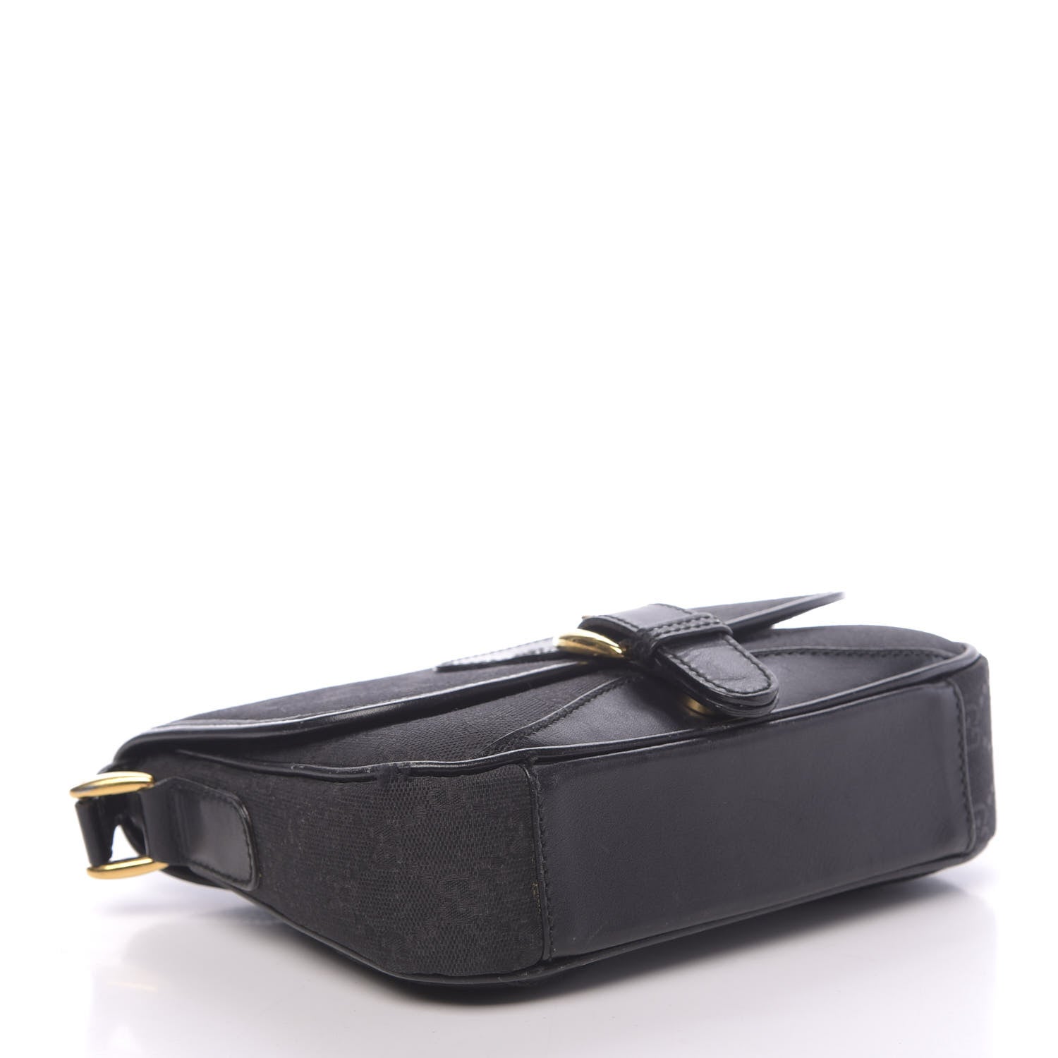 Gucci Monogram Shoulder Bag Black 4 of 15