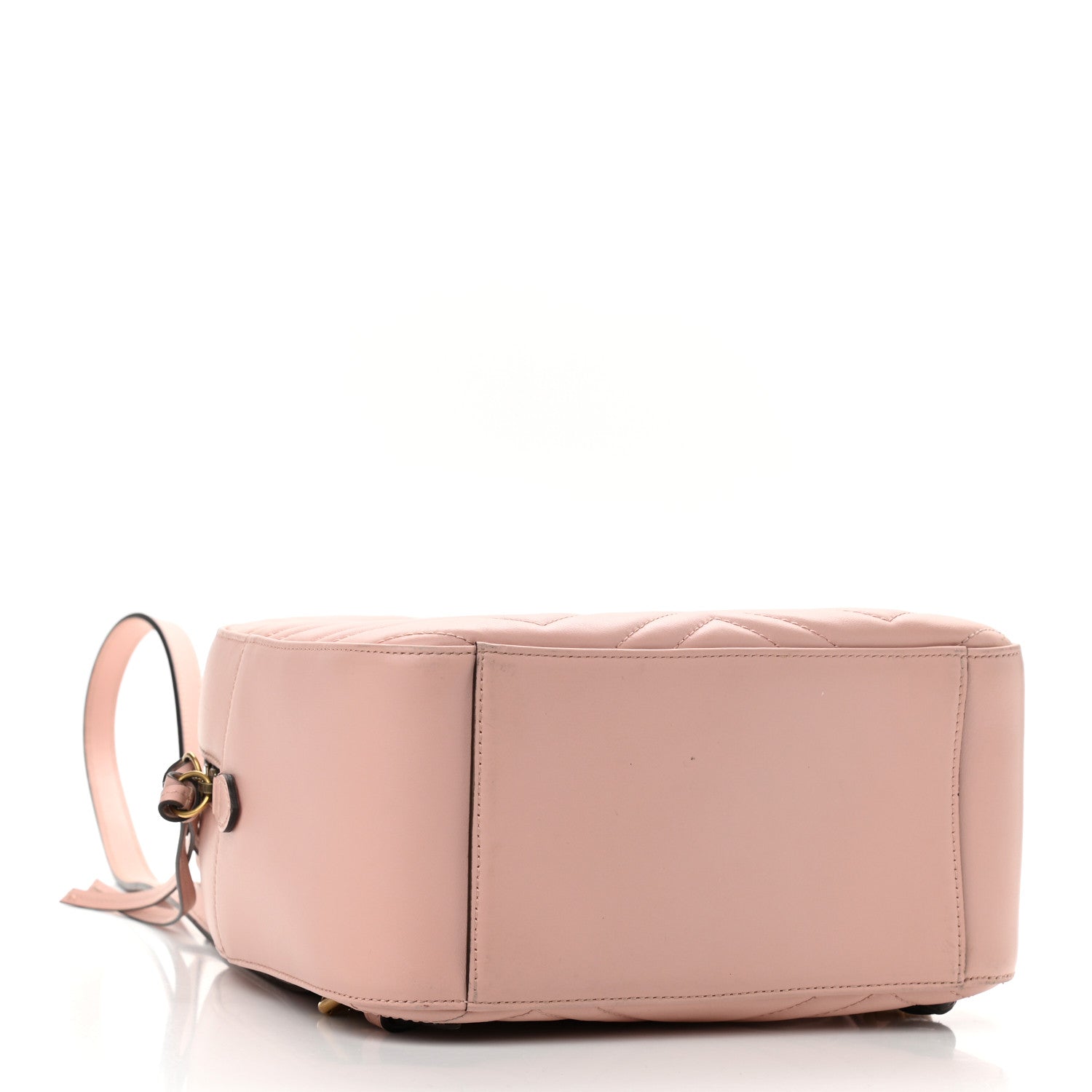 Gucci Calfskin Matelasse GG Marmont Dome Backpack Perfect Pink 4 of 13