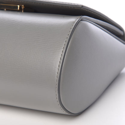 Givenchy Textured Calfskin Mini Pandora Box Chain Crossbody Bag Grey 10 of 10