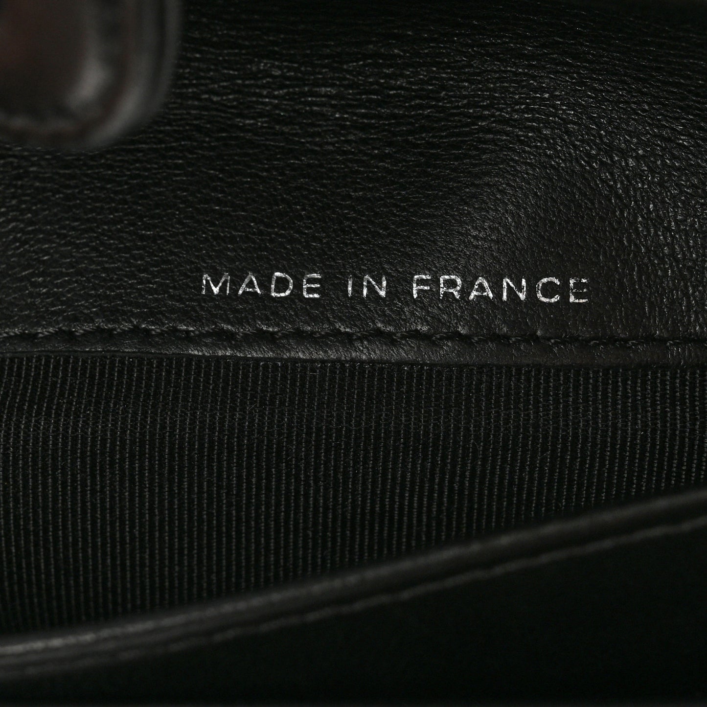 Lambskin Quilted Large Flap Wallet Black
