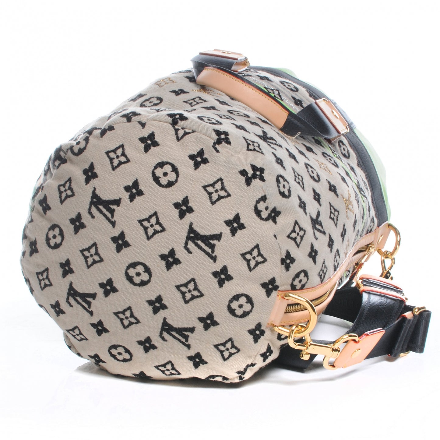 Fabric Jacquard Monogram Cheche Gypsy PM Vert