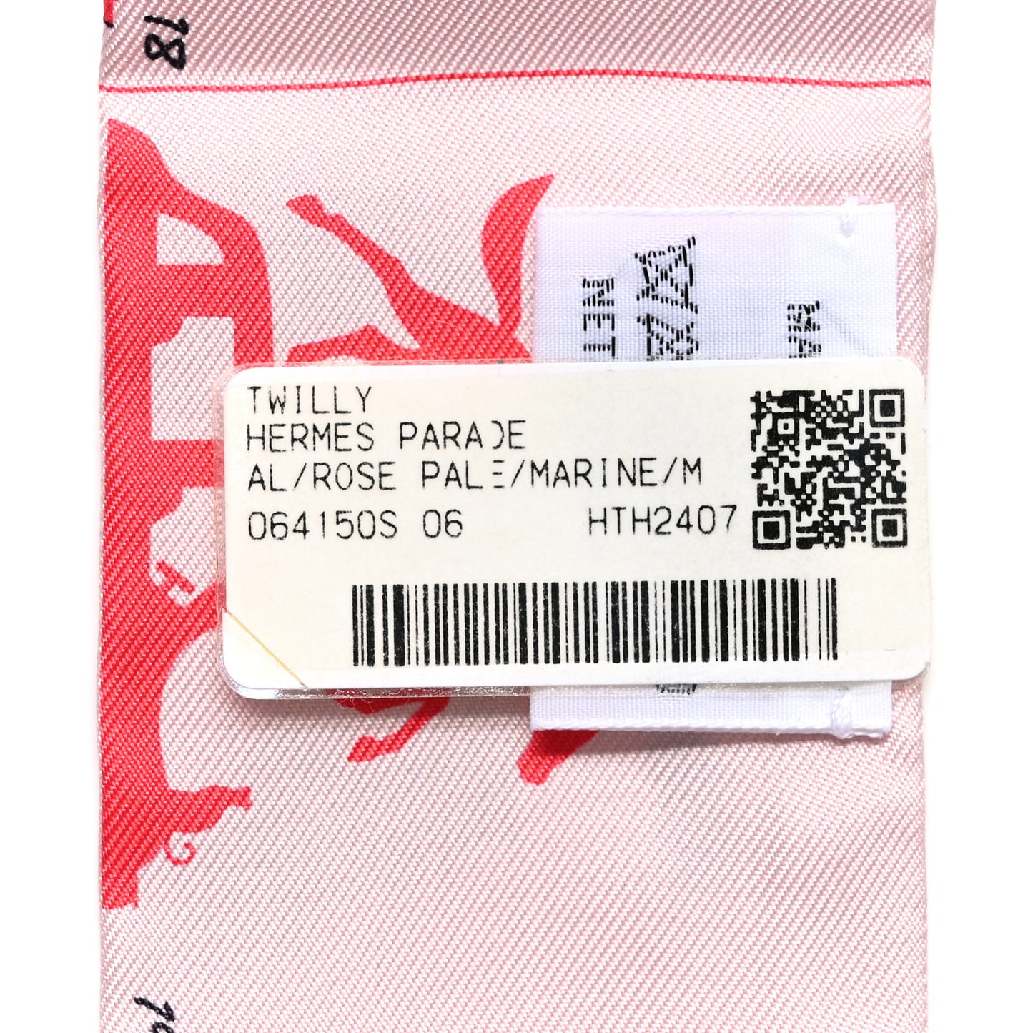 Silk Parade CG Twilly Rose Pale Marine Multicolor