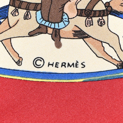 Hermes Silk Tournez Manege Scarf 90 4 of 9